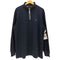 ノーティカ NAUTICA ロゴ刺繍 ハーフジップ L/S トップス メンズ import:L