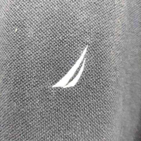 ノーティカ NAUTICA ロゴ刺繍 ハーフジップ L/S トップス メンズ import:L