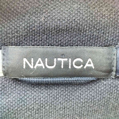ノーティカ NAUTICA ロゴ刺繍 ハーフジップ L/S トップス メンズ import:L