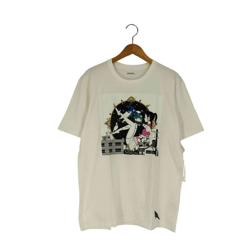 グラニフ graniph ソルファ プリント Tシャツ メンズ JPN:L