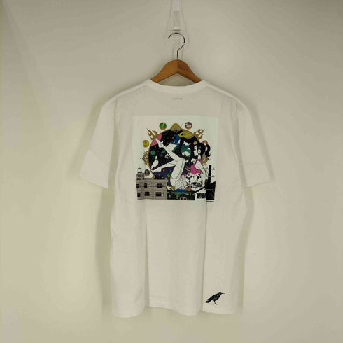 グラニフ graniph ソルファ プリント Tシャツ メンズ JPN:L