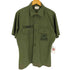 ユーエスアーミー U.S. ARMY 80S US AIR FORCE UTILITY SHIRT OG-507 リメイク ワッペン ユーティリティ ミリタリー S/S シャツ 85年製 メンズ 16 1/2 X 34