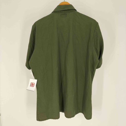 ユーエスアーミー U.S. ARMY 80S US AIR FORCE UTILITY SHIRT OG-507 リメイク ワッペン ユーティリティ ミリタリー S/S シャツ 85年製 メンズ 16 1/2 X 34