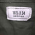ユーエスアーミー U.S. ARMY 80S US AIR FORCE UTILITY SHIRT OG-507 リメイク ワッペン ユーティリティ ミリタリー S/S シャツ 85年製 メンズ 16 1/2 X 34