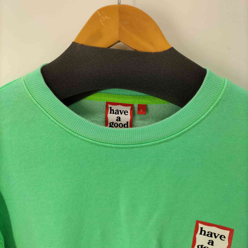 ハブアグッドタイム HAVE A GOOD TIME MINI FRAME CREWNECK ボックスロゴクルーネックスウェット メンズ JPN:L