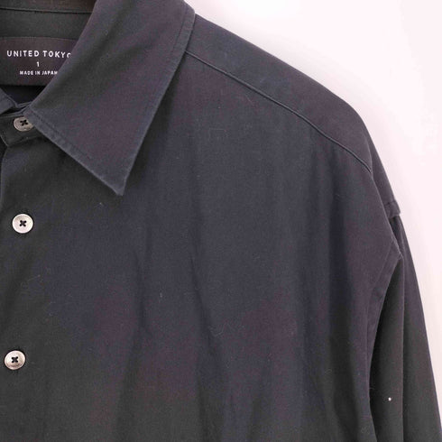 ユナイテッドトウキョウ UNITED TOKYO 60/2 SUPIMA COTTON シャツ 60/2 スーピマ コットンシャツ メンズ JPN:1