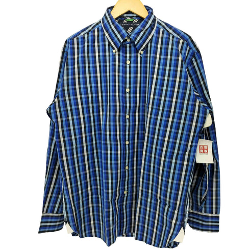 トミーヒルフィガー TOMMY HILFIGER 刺繍ロゴ ロングスリーブ ボタンダウンシャツ メンズ import:L