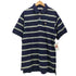 ブルックスブラザーズ BROOKS BROTHERS GOLDEN FLEECE ロゴ刺繍 ボーダー S/S ポロシャツ メンズ import:L