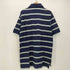 ブルックスブラザーズ BROOKS BROTHERS GOLDEN FLEECE ロゴ刺繍 ボーダー S/S ポロシャツ メンズ import:L