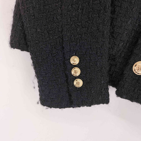 ランデブー randeboo Classic tweed jacket レディース FREE