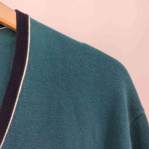 ラコステ LACOSTE ワニロゴワッペン コットンニット カーディガン メンズ 4