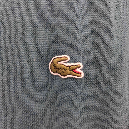 ラコステ LACOSTE ワニロゴワッペン コットンニット カーディガン メンズ 4