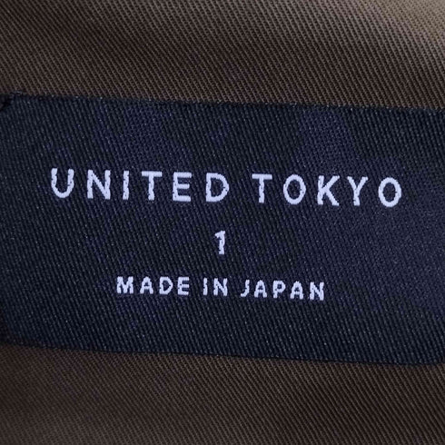 ユナイテッドトウキョウ UNITED TOKYO 1タック イージースラックスパンツ メンズ JPN:1