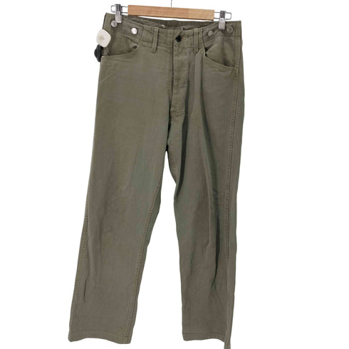 バズリクソンズ BUZZ RICKSONS U.S.MARINE CORPS HERRINGBONE PANTS ヘリンボーンパンツ メンズ US:32-33