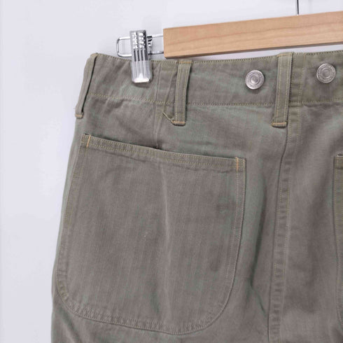 バズリクソンズ BUZZ RICKSONS U.S.MARINE CORPS HERRINGBONE PANTS ヘリンボーンパンツ メンズ US:32-33