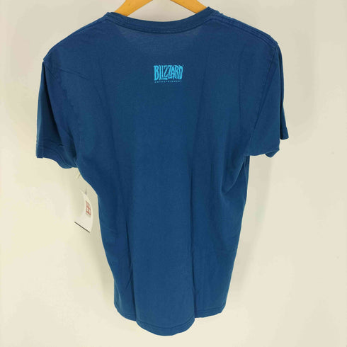 BLIZZARD SPEAR OF ADUN STARCRAFT スタークラフト プリント クルーネック Tシャツ ゲーム ソフトウェア Tシャツ メンズ import:S