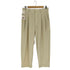 ウルトーキョー URU TOKYO POLYESTER 2 TUCK PANTS 2タック パンツ メンズ 2