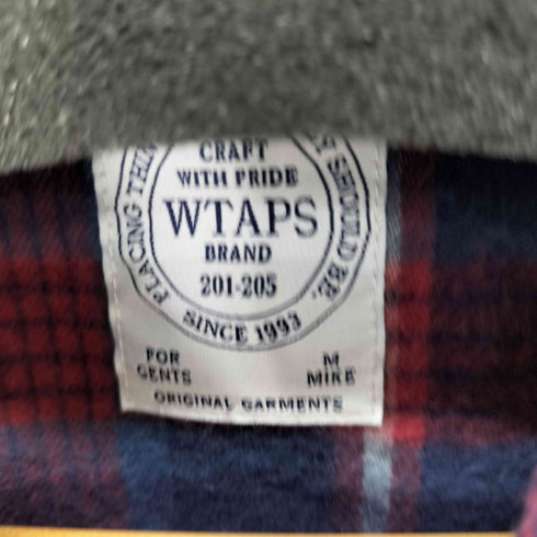 ダブルタップス WTAPS EX31_COLLECTION VATOS L/S 01/SHIRT チェック ネルシャツ メンズ JPN:M