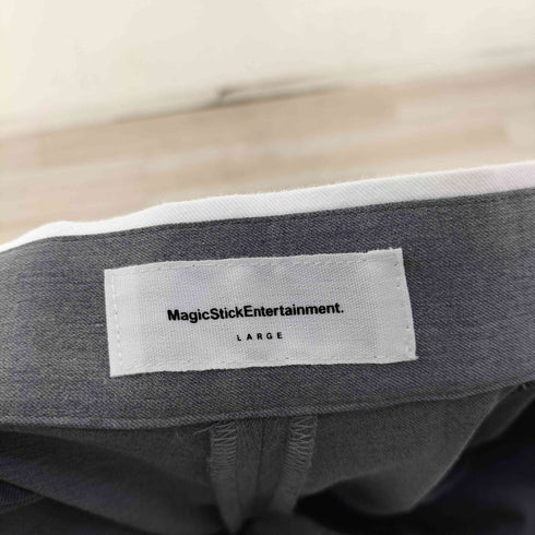 マジックスティック MAGIC STICK ENTERTAINMENT INSIDE OUT WIDE TROUSERS メンズ JPN:L