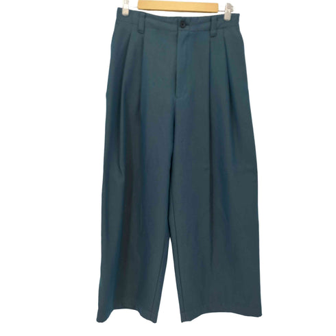 メゾンスペシャル MAISON SPECIAL Wool Chambray Two-Tuck Wide Pants メンズ JPN:1