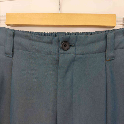 メゾンスペシャル MAISON SPECIAL Wool Chambray Two-Tuck Wide Pants メンズ JPN:1