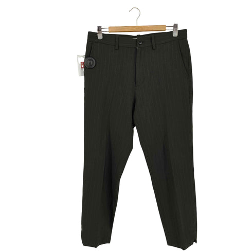 マジックスティック MAGIC STICK ENTERTAINMENT YAKUZA PIN-STRIPES CROPPED TROUSERS メンズ JPN:M