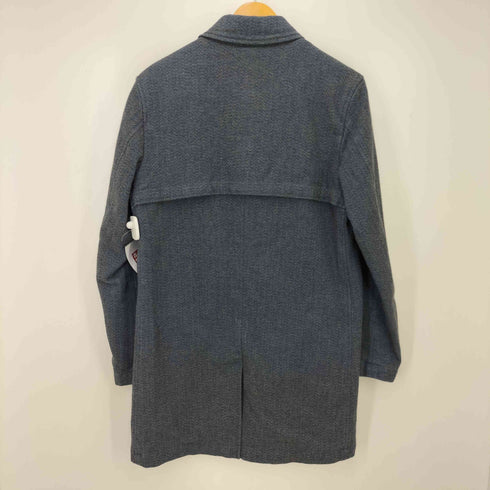 ミスターオリーブ MR.OLIVE チンスト付 ツイード ヘリンボーンステンカラーコート メンズ JPN:S