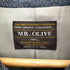 ミスターオリーブ MR.OLIVE チンスト付 ツイード ヘリンボーンステンカラーコート メンズ JPN:S