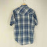 プレインズ PLAINS WESTERN WEAR ウエスタン半袖シャツ 襟芯 メンズ import:M
