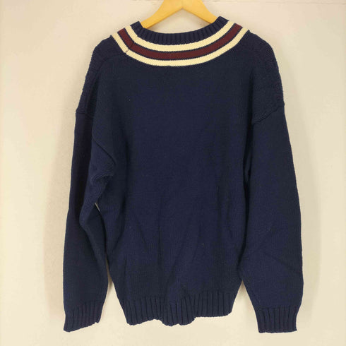 G.S.COMPANY MADE IN HONGKONG アクリルチルデンニット メンズ import:L