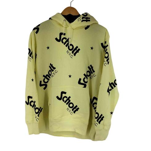 ショット Schott 総柄 パーカー メンズ JPN:M