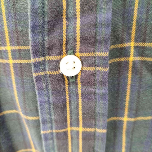 ラルフローレン RALPH LAUREN CLASSIC FIT スモールポニー刺繍 ボタンダウンL/Sチェックシャツ ブラックウォッチ メンズ JPN:L