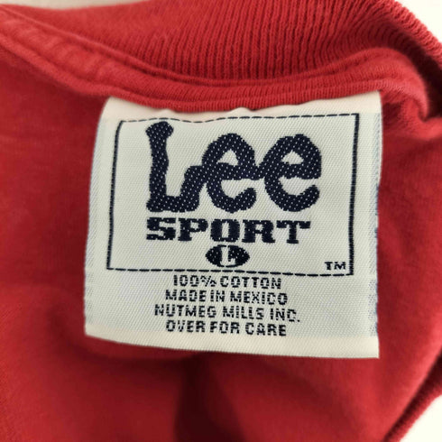 リー Lee SPORT フロント刺繍Tシャツ RED WINGS メンズ import:L