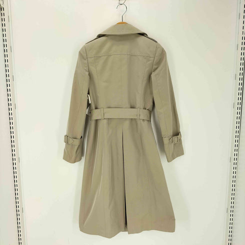 バナナリパブリック BANANA REPUBLIC サテン調 トレンチコート レディース S