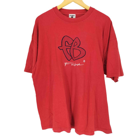 フブ FUBU MADE IN USA ロゴ刺繍Tシャツ BBOY メンズ import:XL