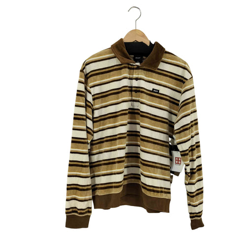 ハフ HUF KRAMER LS VELOUR SHIRT メンズ import:S