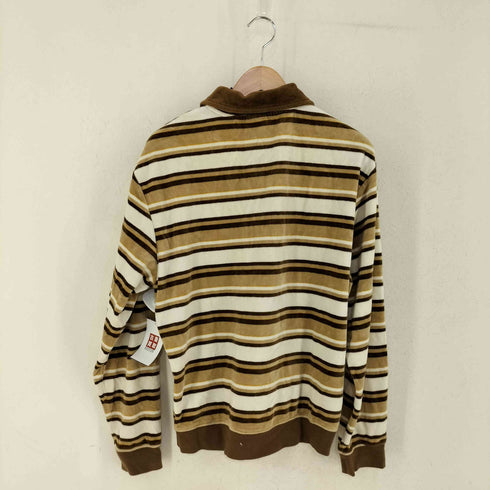 ハフ HUF KRAMER LS VELOUR SHIRT メンズ import:S