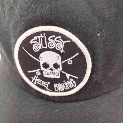 ステューシー Stussy スカルパッチ6パネルキャップ メンズ