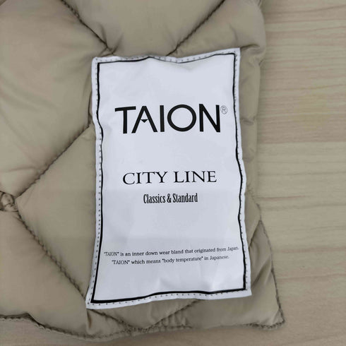 タイオン TAION ベーシック ダウンマフラー レディース