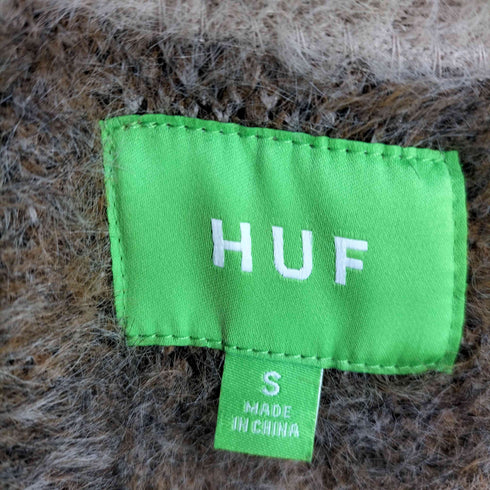 ハフ HUF LEOPARD CARDIGAN メンズ import:S