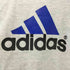 アディダス adidas 90S デサント製 EQUIPMENT パフォーマンスロゴ プリント ドローコード付き クルーネック スウェット メンズ O-XO