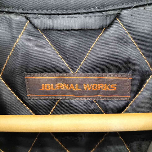 ジャーナルワークス JOURNAL WORKS ステンカラーコート 裏地キルティング メンズ LL