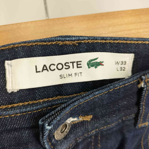 ラコステ LACOSTE スリムフィットデニムパンツ メンズ 33x32