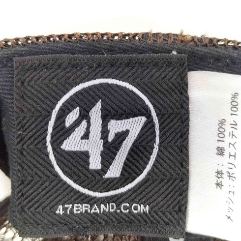 フォーティセブンブランド 47 BRAND Mesh '47 HITCH メッシュ ヒッチ ベースボール キャップ メンズ FREE