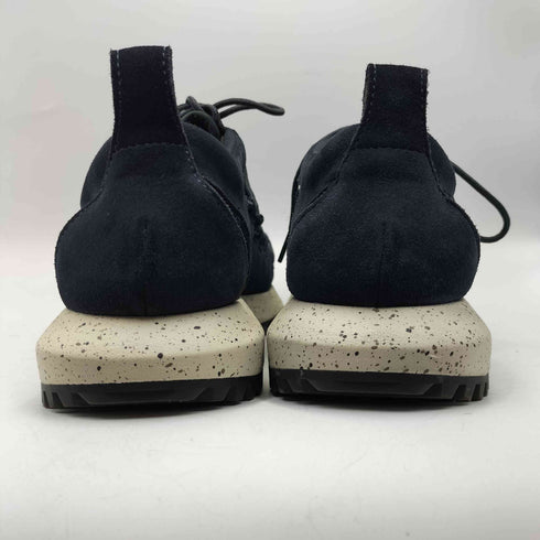 エンポリオアルマーニ EMPORIO ARMANI ハイキング レース パンチング スエード ニット スニーカー メンズ EUR:43