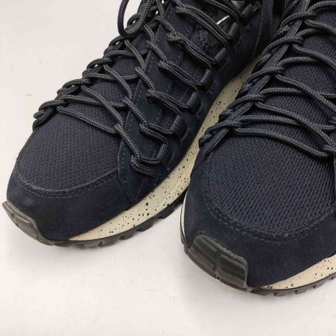 エンポリオアルマーニ EMPORIO ARMANI ハイキング レース パンチング スエード ニット スニーカー メンズ EUR:43