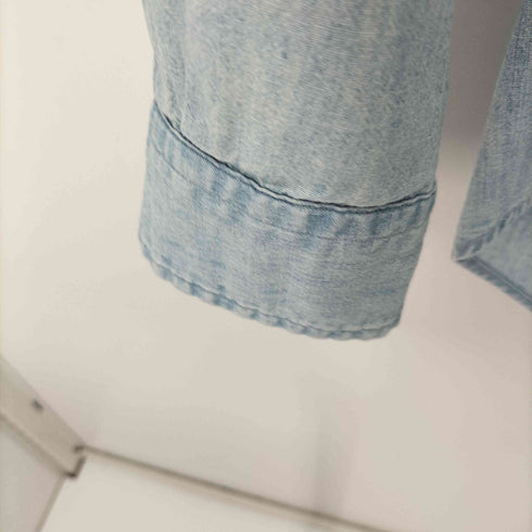 ラルフローレン RALPH LAUREN CLASSIC FIT スモールポニー刺繍ボタンダウンL/Sデニムシャツ メンズ JPN:S
