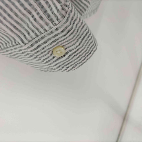 ラルフローレン RALPH LAUREN CLASSIC FIT スモールポニー刺繍ボタンダウンL/Sストライプシャツ メンズ JPN:XS