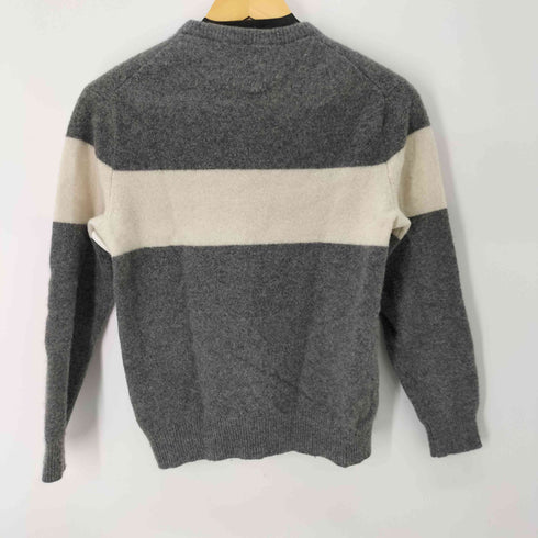 ポロラルフローレン POLO RALPH LAUREN ウール100% スモールポニー刺繍バイカラー切替セーター レディース JPN:S