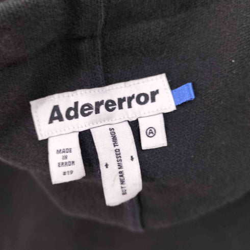 アーダーエラー ADERERROR ストーンロゴ プルオーバー フーディー メンズ A1
